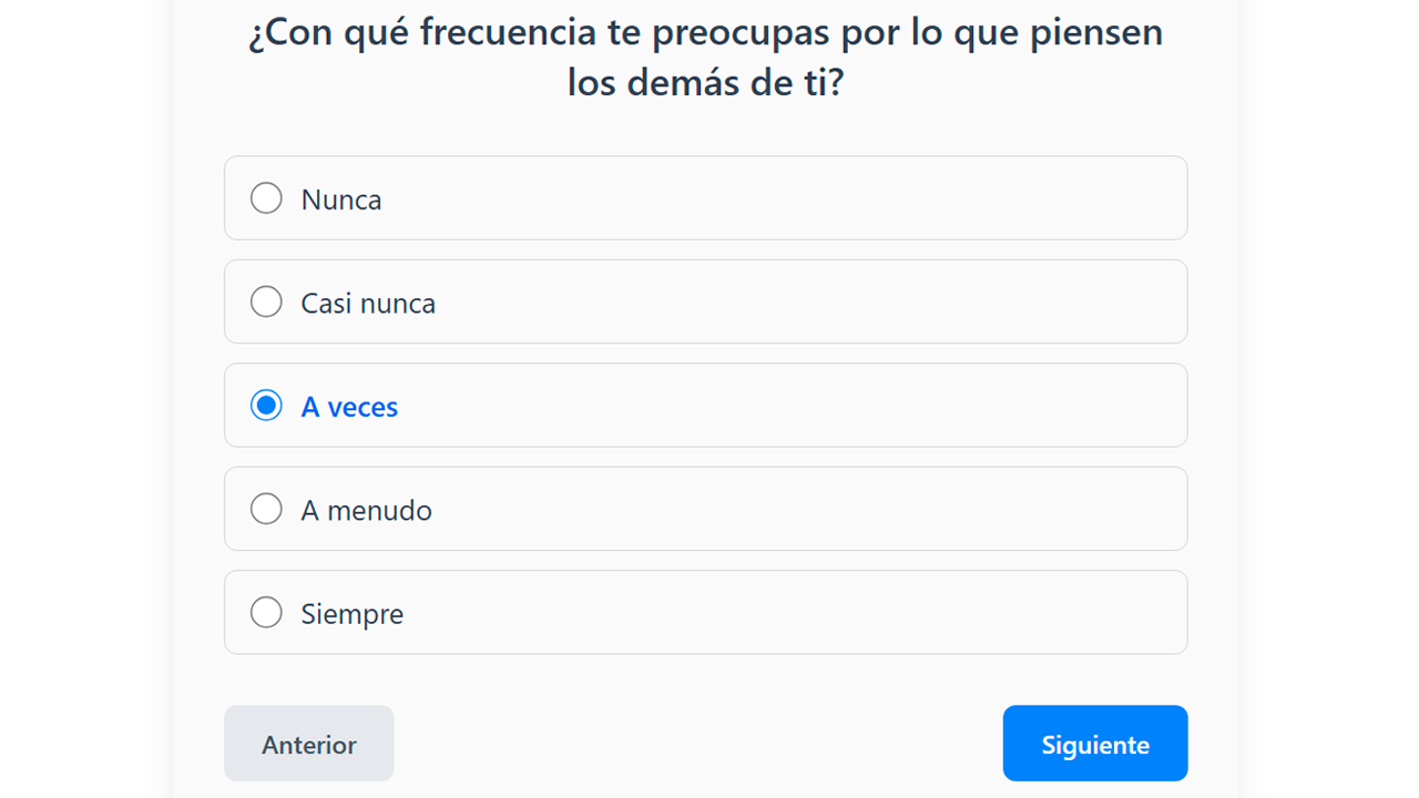 Test para saber si sufres de Ansiedad